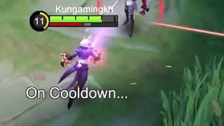 Dyrrot vs Lesley & Granger Fighting #mobilelegends