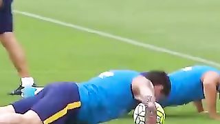 Mbappe vs Messi vs Ronaldo vs Haaland - Pushup Challenge ????