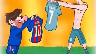 Ronaldo days with Real Madrid. Cr7 vs Messi