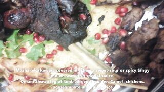 Shuwa.Traditional Omani Dishes typical dish of Oman is also traditional in many Arab countries