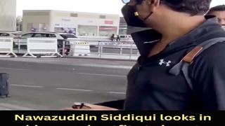 Nawazuddin Siddiqui looks in his casual outfit at airport #nawazuddinsiddiqui #shorts #short #trending #viral #bollywood #shortvideo