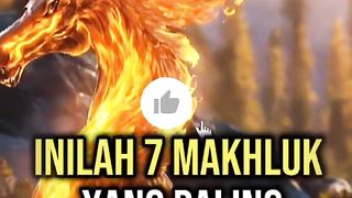 Makhluk ciptaan Allah yang paling menakutkan
