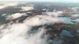 Russia.Beautiful autumn Karelia - Kizhi, Viborg.Карелия - Кижи, Выборг, Валаам с высоты