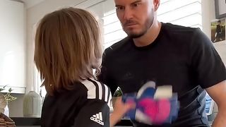 SON WANTS TO BE A GOALIE