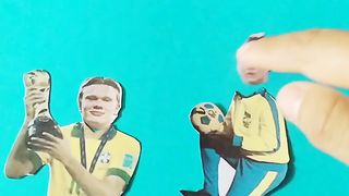 Woww ‼️ Pele and Neymar Brazil -- wrong head chang