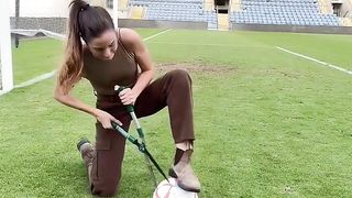 Cutting the World Cup soccer ball ⚽️