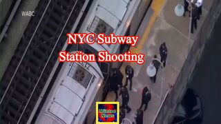 1 dead, 5 wounded in NYC subway station shooting during evening rush