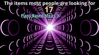 The items most people are looking for