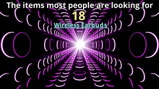 The items most people are looking for