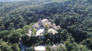 4K Free House In The Forest Drone Video | No Copyright Footage | Free Use | Ultra HD