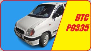✅ P0335. HYUNDAI ATOS. Año 2000. Motor tironea y luz de avería encendida.