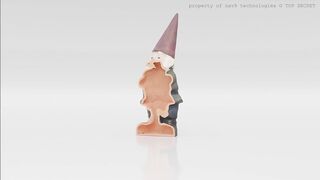 A very dangerous garden gnome