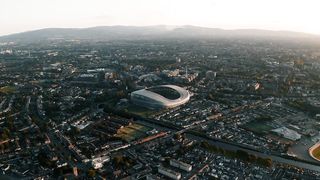4K No Copyright Drone City Footage - Royalty Free Video