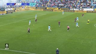 Immobile scores and Cagliari halves the deficit 1 minute later _ Crazy Moment _ Serie A 2023_24