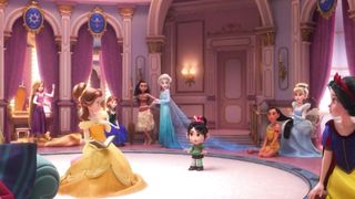 Vanellope meets Disney Princesses