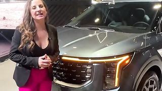 The new 2025 Kia Carnival was revealed at@Chicago Auto Show and you can now get a hybrid! #kiacarnival #
