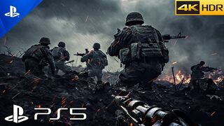 (PS5) Rats of Tobruk | IMMERSIVE Realistic ULTRA Graphics Gameplay [4K 60FPS HDR] Call of Duty