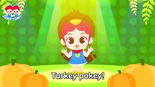 Thanksgiving Turkey Pokey???? Turkey Hokey Pokey Dance???? Thanksgiving Songs for Kids JunyTony