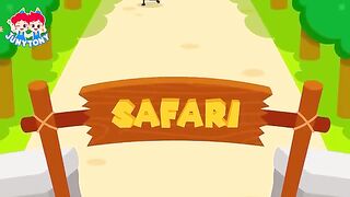 Safari Adventure with Marshmallows ❤️???????????????? Five Marshmallows Animal Songs for