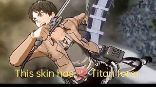 Mlbb X Aot Yin new skin Eren???? #mlbb #mobilelegends
