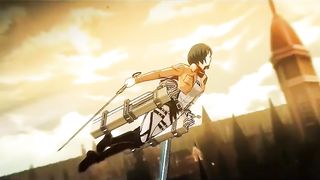 Mlbb X Aot Fanny new skin Mikasa???? #mlbb #mobilelegends #aot