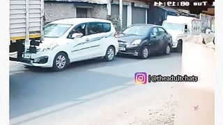 Funny moments car