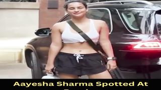 Aayesha Sharma Spotted At Bandra #aishasharma25 #short #shorts #trending #viral #bollywood #viralshorts