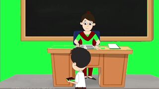 Green screen cartoons comedy video