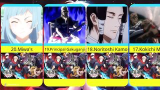 Top 20 Strongest Characters In Jujutsu Kaisen (Ranked)