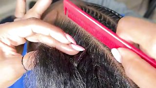 Cornrow braids