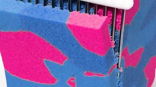 Very Satisfying and Relaxing Kinetic Sand ASMR, drop and squish