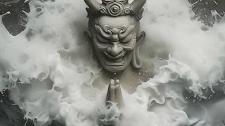 属性を極める者one who masters attributes#fire #water #wind #earth #sky #midjourneyart