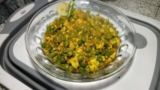 Matar paneer bhurji