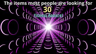 The items most people are looking for