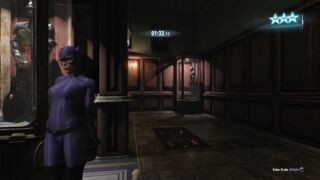 Catwoman kissing enemy to death ( Pure stealth gameplay)