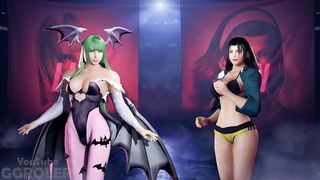 lili morrigan VS Jun Matsuda  Tekken 8