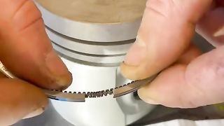 Fixing of ring's to Piston
