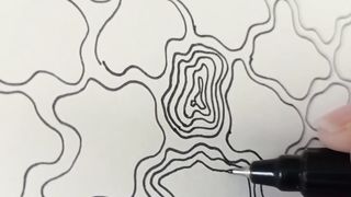 Easy doodle drawing