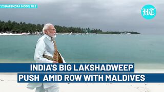 Indian Navy's Big Move In Lakshadweep Amid Maldives Row, Growing Chinese Influence _ Watch.