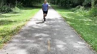 how animals run if they were human