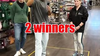 2 Winners ???? 10 Minutes ⏰Everything for free ???? Xmas Shopping Challenge with