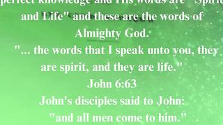 The Gospel according to John 109