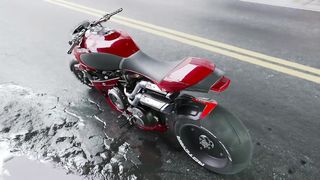 Cyberpunk 2077. POV Photorealistic Motorbike Ride in 8K Real Life Graphics Mod