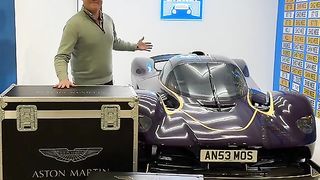 Check out the gifts that came with @lathouras_p’s Aston Martin Valkyrie!#AstonMartin #