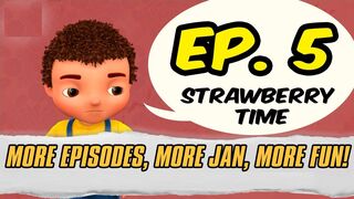 Jan Remastered __ Strawberry Time __ Official Urdu Cartoon __ S01 E05