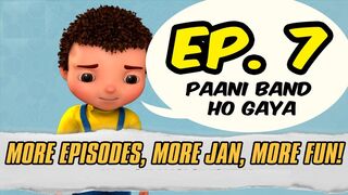 Jan Remastered __ Paani Band Ho Gaya __ Official Urdu Cartoon __ S01 E07 -