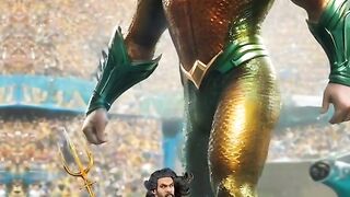 DC SuperHeroes playing soccer