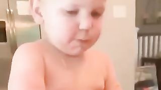 Babies in love with their foods