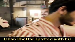 Ishan Khattar spotted with his gorgeous girlfriend #ishankhattar #shorts #viral #youtubeshorts #trending #shortvideo #ytshorts
