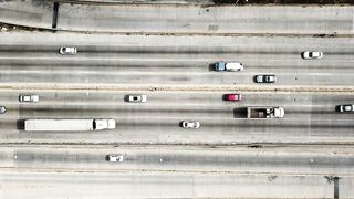 Shenzhen highway traffic in the Knight